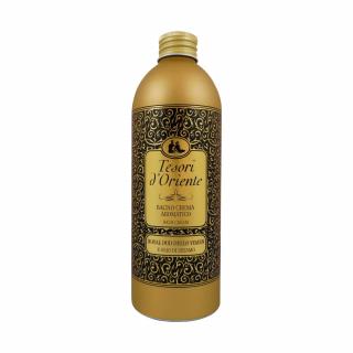 TESORI d'ORIENTE Parfémovaný krém do koupele 500ml Vůně TESORI d'ORIENTE: ROYAL OUD DELLO YEMEN (černo-zlatá)