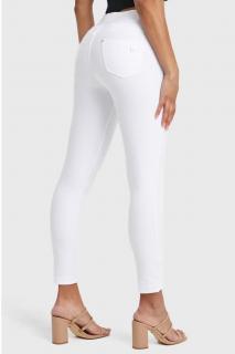 Skinny kalhoty Freddy® D.I.W.O. kolekce N.O.W. - Normální pas - Bílé Barva: Bílá, Velikost: M