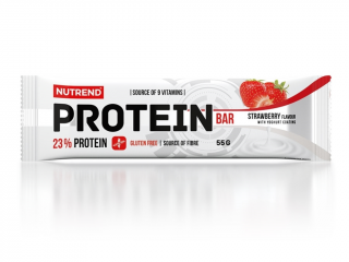 Nutrend protein bar jahoda 55 g