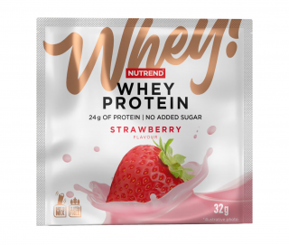 Nutrend Whey! Whey Protein strawberry 32g