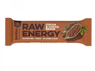 Raw energy cocoa & cocoa beans 50g