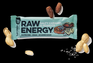 Raw Energy Salty Caramel & Peanuts 50g