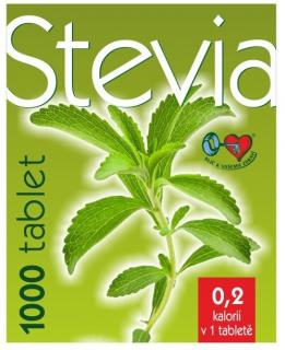 Stevia - 1000 tablet á 70mg v doze