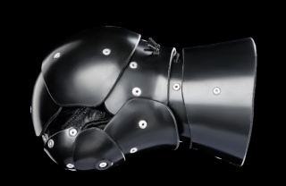 HF1 HEMA profesionální lehké rukavice Black knight Velikost: S