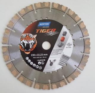 Diamantový kotouč TIGER BETON průměr 230mm (pro ruční brusku)