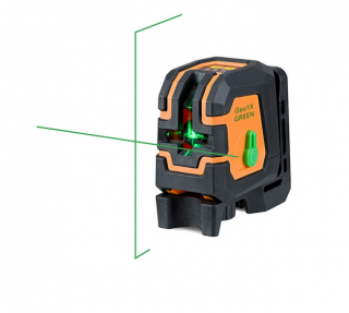 GeoFennel Geo1X GREEN zelený křížový laser s funkcí PULSE a možností použít přijímač paprsku