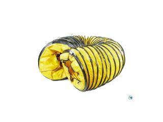 Hadice pružná žlutá PVC - k ventilátoru Master BL 4800 21 cm / 7,6 m 4160.251