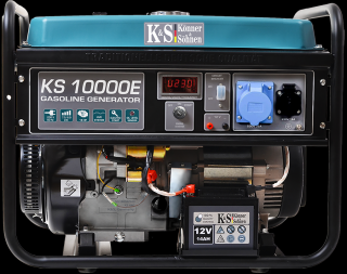Könner & Söhnen Benzínová elektrocentrála KS 10000E - jednofázová