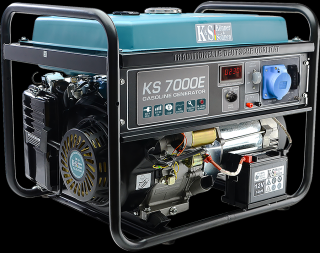 Könner & Söhnen LPG/benzínová elektrocentrála KS 7000E G - jednofázová