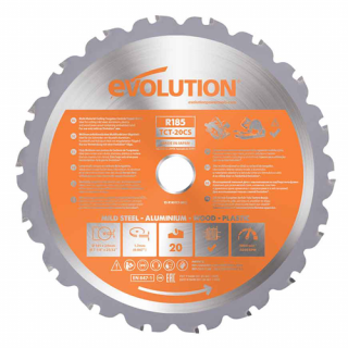 Kotouč EVOLUTION Multimateriální RAGE 185mm