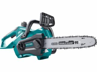 Pila řetězová aku, BRUSHLESS, 40V Li-ion, 30cm, bez baterie a nabíječky,EXTOL INDUSTRIAL, 8795643