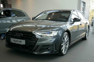 AUDI A8 60 TDI V8  QUATTRO - šedá Daytona metalíza