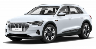 AUDI E-TRON 50 QUATTRO - bílá Gletscher metalíza