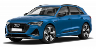 AUDI E-TRON 50 QUATTRO S-LINE - modrá Antigua metalíza