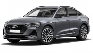 AUDI E-TRON SPORTBACK 55 QUATTRO S-LINE - šedá Tajfun metalíza