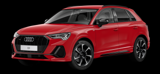 AUDI Q3 40 TDI QUATTRO S-TRONIC S-LINE - červená Tango metalíza