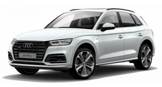 AUDI Q5 55 TFSI E HYBRID QUATTRO S-TRONIC S-LINE - bílá Gletscher metalíza