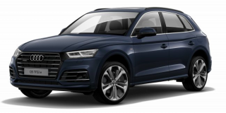 AUDI Q5 55 TFSI E HYBRID QUATTRO S-TRONIC S-LINE - modrá Mondschein metalíza