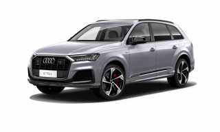 AUDI Q7 60 TFSI e HYBRID QUATTRO S-LINE - stříbrná Floretta metalíza