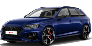 AUDI RS4 AVANT COMPETITION PLUS - modrá Navarra metalíza