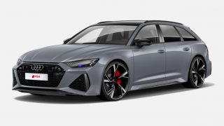 AUDI RS6 AVANT QUATTRO TIPTRONIC - šedá nardo matná