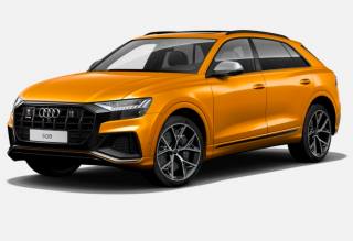 AUDI SQ8 V8 TDI BI-TURBO QUATTRO - oranžová dragon