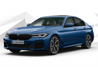 BMW 540d xDRIVE Mpaket - modrá Pythonic Blue