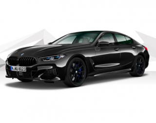 BMW 840d Gran Coupé - dokonalá černo/černá specifikace - objednání online