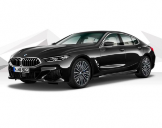 BMW 840d xDRIVE GRAN COUPÉ Mpaket - černá metalíza sapphire