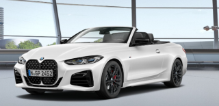 BMW M440i xDrive cabrio - bílá Mineral White metalíza