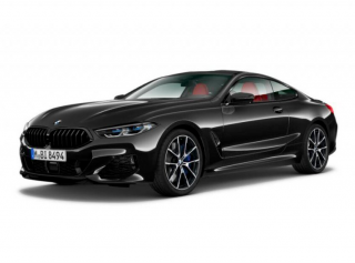 BMW M850i coupé - krásné černo-červené sportovní coupé v plné výbavě - nové auto skladem - nákup online