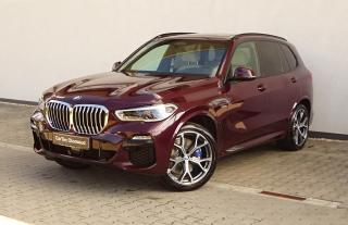 BMW X5 30d Mpaket Individual - nové české auto skladem - červená s bílou kůží