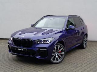 BMW X5 40d xDRIVE M-paket - modrá Tanzanit Individual metalíza