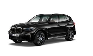 BMW X5 M50d xDrive - nové české auto skladem - černo/černá kombinace