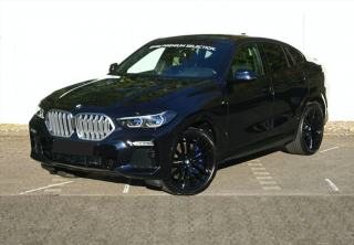 BMW X6 40d xDRIVE M paket - černá Carbon metalíza
