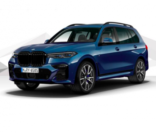 BMW X7 30d xDRIVE Mpaket - modrá metalíza phytonic