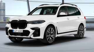 BMW X7 40d xDRIVE Mpaket - bílá Alpine White