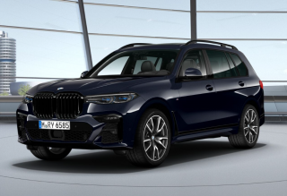 BMW X7 40d xDRIVE Mpaket - černá Carbon Black