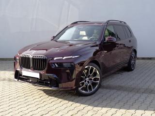 BMW X7 40d xDRIVE Mpaket - FACELIFT - červená Ametrine metalíza