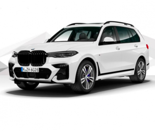 BMW X7 M50d xDRIVE Mpaket - bílá metalíza mineral