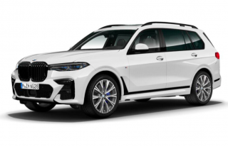 BMW X7 M50d xDRIVE Mpaket - bílá Mineral metalíza