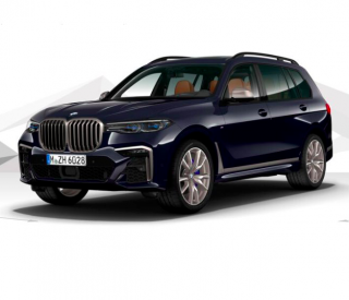 BMW X7 M50d xDRIVE Mpaket - černá metalíza carbon