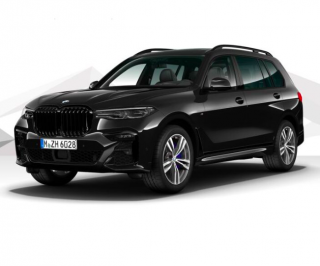 BMW X7 M50d xDRIVE Mpaket - černá metalíza sapphire