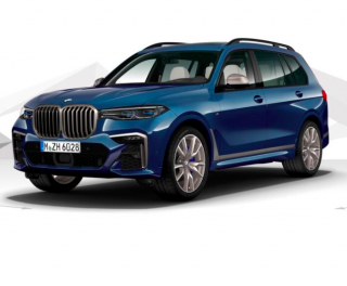 BMW X7 M50d xDRIVE Mpaket - modrá metalíza phytonic