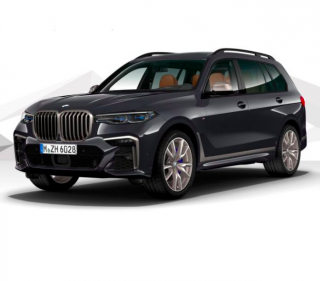 BMW X7 M50d xDRIVE Mpaket - šedá metalíza arctic