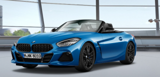 BMW Z4 M40i Roadster  - modrá Misano Blue metalíza