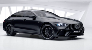 MERCEDES AMG GT 53 4MATIC+ 4-DOOR COUPÉ - černá obsidian metalíza