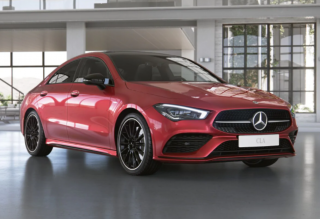 MERCEDES-BENZ CLA COUPÉ 250 7G-DCT AMG - červená Designo Patagonia metalíza