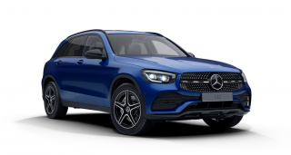 MERCEDES-BENZ GLC 220 d 4matic AMG - modrá Brilliant metalíza