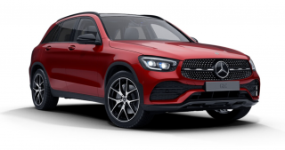 MERCEDES-BENZ GLC 400 d 4matic AMG - červená Hyacinth metalíza